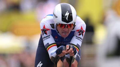 Tour de France: Lampaert wins first stage in rain-lashed Copenhagen