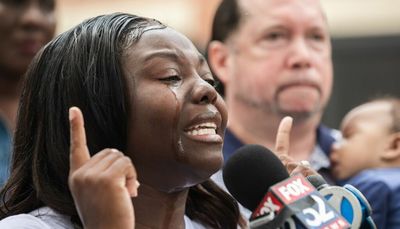 One mother’s tears and anger for another mother’s senseless loss