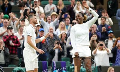 Venus Williams and Jamie Murray look the part in giddy victory