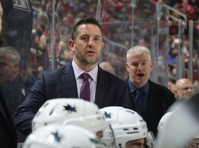 NHL Sharks fire Boughner as coach after missing playoffs