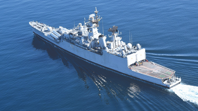 Lucknow: INS Gomati weapons to showcase prowess