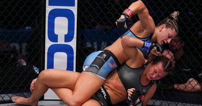 Two-time Olympic champion Kayla Harrison remains unbeaten with dominant PFL win