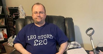 Scots dad has leg amputated after fall down stairs led to deadly sepsis