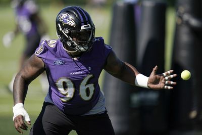 Ravens HC John Harbaugh discusses what he’s seen from younger DL players