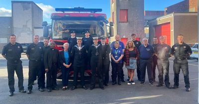 East Kilbride charities receive cash boost from fire station plant sale fundraiser