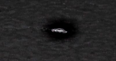 A mystery object shaped like an 'Audi R8' has been seen 'bouncing' in the sky in Wales