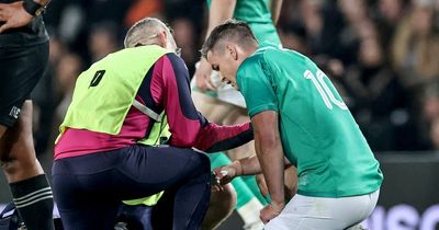 Johnny Sexton injury update after he goes off during New Zealand v Ireland