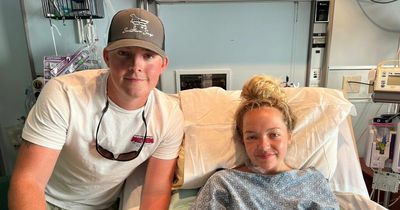 Man kicks shark attacking his sister, 17, as she loses leg in horror attack