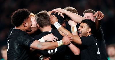 Ireland suffer heavy defeat to All Blacks in opening test in New Zealand