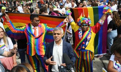 Pride in London 2022: huge turnout at first march since pandemic – as it happened