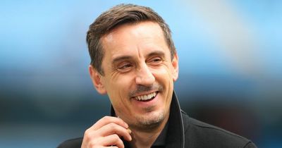 Manchester United great Gary Neville trolls Liverpool over Mo Salah contract