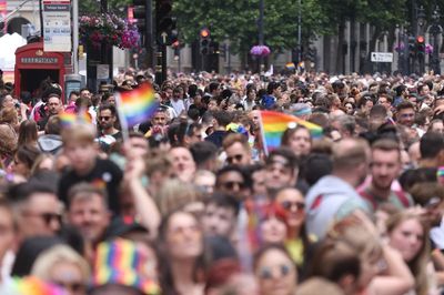 Dame Kelly Holmes and Emeli Sande at London’s ‘biggest ever Pride’