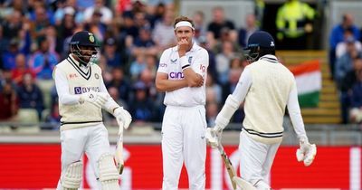 Stuart Broad bowls worst over in Test history against India in chaotic Edgbaston scenes