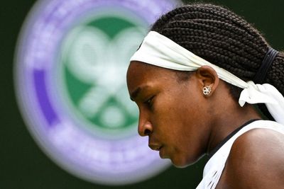 Coco Gauff’s Wimbledon challenge ended by Amanda Anisimova in all-American clash