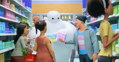 Disney's Baymax! show applauded for including trans man in scene about period products