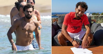 Mohamed Salah holidays in Greece after coming out on top in Liverpool contract dispute