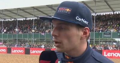 Max Verstappen reacts to 'tricky' British GP qualifying while booed loudly at Silverstone