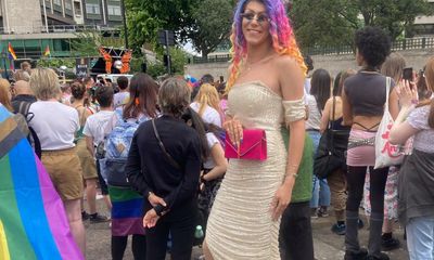‘It feels amazing’: revellers young and old celebrate Pride in London
