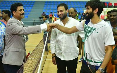 Andhra Pradesh: Srikanth inaugurates SAAP Badminton League in Vijayawada