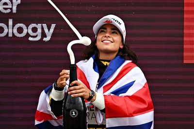 Jamie Chadwick extends win streak at Silverstone but insists she hasn’t outgrown W Series