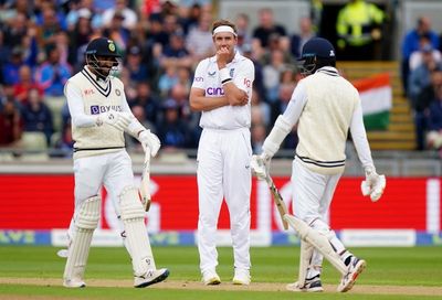 Stuart Broad delivers costliest over in Test history as India dominate England at Edgbaston