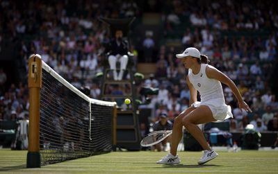 Iga Swiatek won’t be hard on herself as winning streak ends at Wimbledon
