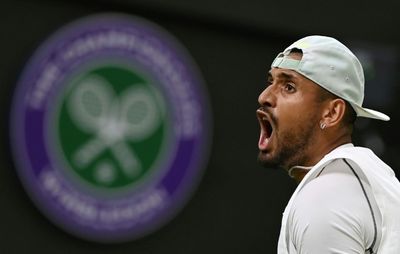 Kyrgios wins bad-tempered Wimbledon clash with Tsitsipas