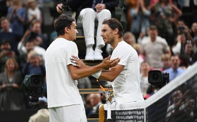 Rafael Nadal apologises to Lorenzo Sonego after heated exchange on Centre Court