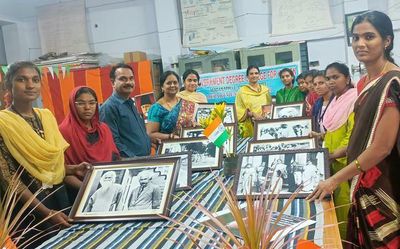 Art gallery for freedom fighters at Madanapalle women’s college
