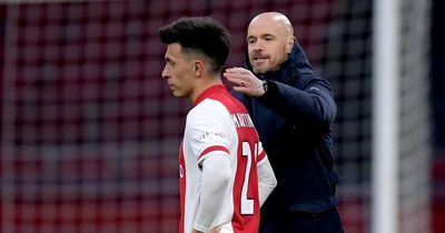 Lisandro Martinez message to Erik ten Hag as Manchester United make offer for Ajax defender