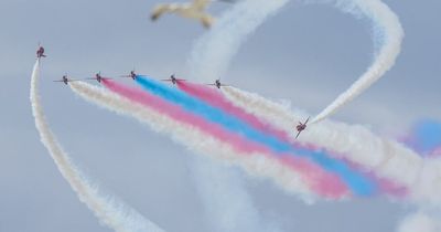 Red Arrows set to fly over villages in the East Midlands - times and locations