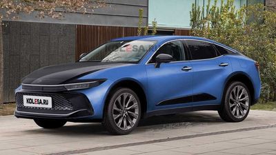 Next Toyota Crown Accurately Rendered After Patent Images