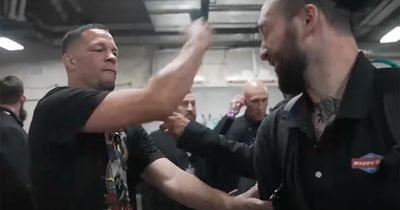 Nate Diaz slaps reporter in heated backstage confrontation at UFC 276