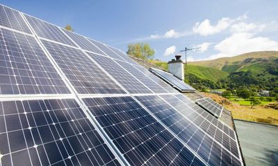 ‘It’s hot’: UK interest in solar power heats up as energy bills soar