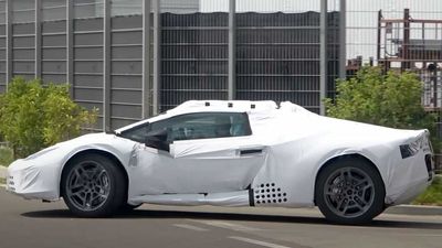 Lamborghini Huracan Sterrato Production Car Spied Up Close