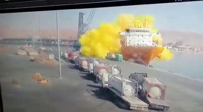 Jordan port workers suspend work to protest deaths in chlorine gas leak