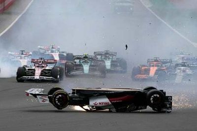 British Grand Prix: Zhou Guanyu suffers horror crash on first lap of F1 race