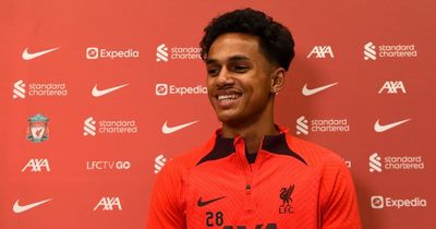 Fabio Carvalho reveals 'main reason' he joined Liverpool and sends Mohamed Salah message