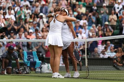 Heather Watson’s impressive Wimbledon run ended by ‘serve-bot’ Jule Niemeier