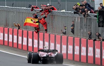 Carlos Sainz claims maiden F1 win in British Grand Prix