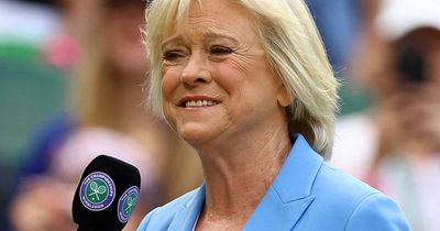 Sue Barker breaks down in tears at Wimbledon as colleague John McEnroe leads tributes