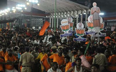 Police breathe easy as BJP’s programme concludes peacefully