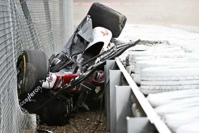 Zhou Guanyu thanks halo for saving his life after shocking crash in F1 British Grand Prix