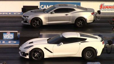 Twin-Turbo C7 Corvette Z06 Dominates At The Drag Strip