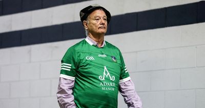 Bill Murray spotted supporting Limerick at hurling semi-final against Galway