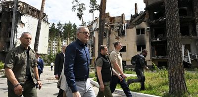 Albanese announces $100 million in military aid for Ukraine, pledging support for 'as long as it takes'