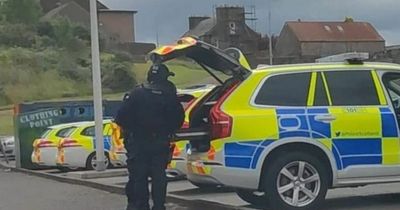 Armed police swoop on Scottish street amid reports of 'firearm being discharged'