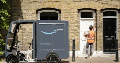 Amazon to deliver by bike and on foot for first time