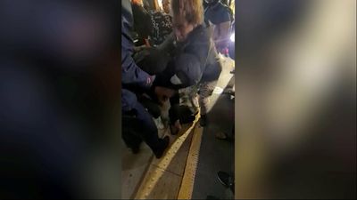 Narrow Escape: Quick-Thinking Woman Saves Man Who Fell Beneath Train Wheels