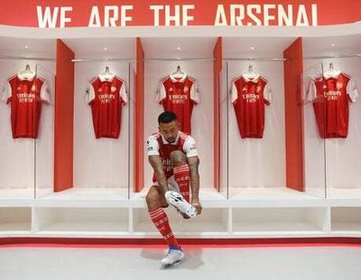 First pictures as Arsenal unveil £45m Gabriel Jesus as fourth summer signing